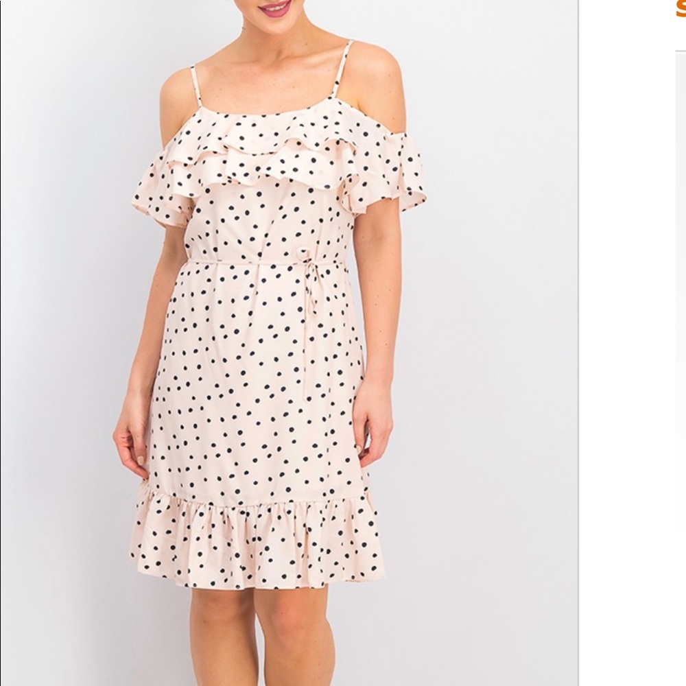 Avec les filles polka dot dress